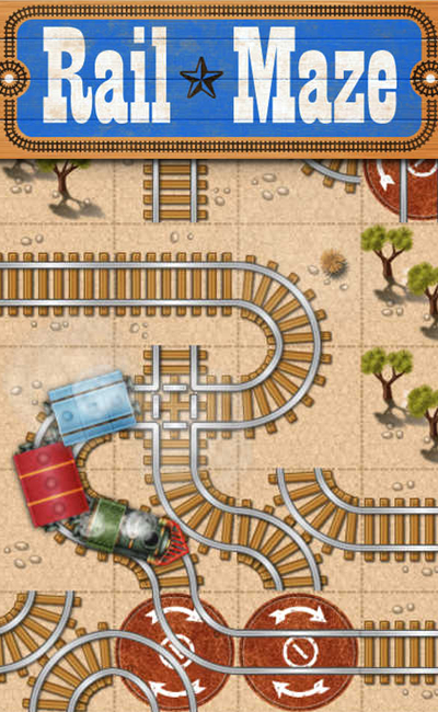 Rail Maze Train puzzler